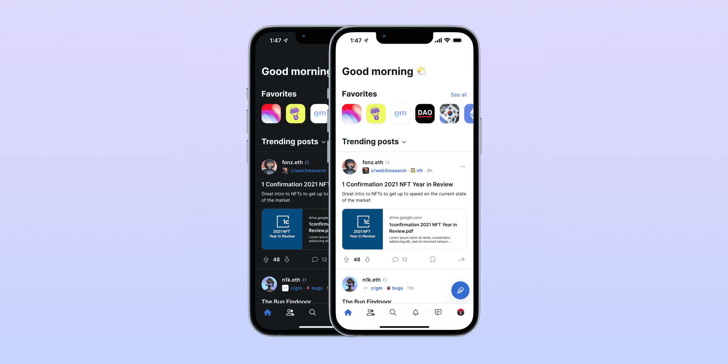 Thumbnail for the GM.xyz Mobile App project